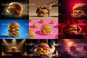 80 Professional Burger Stock Photos, a Food & Drink Photo by Incomelion (Thumbnail 10 of 14)
