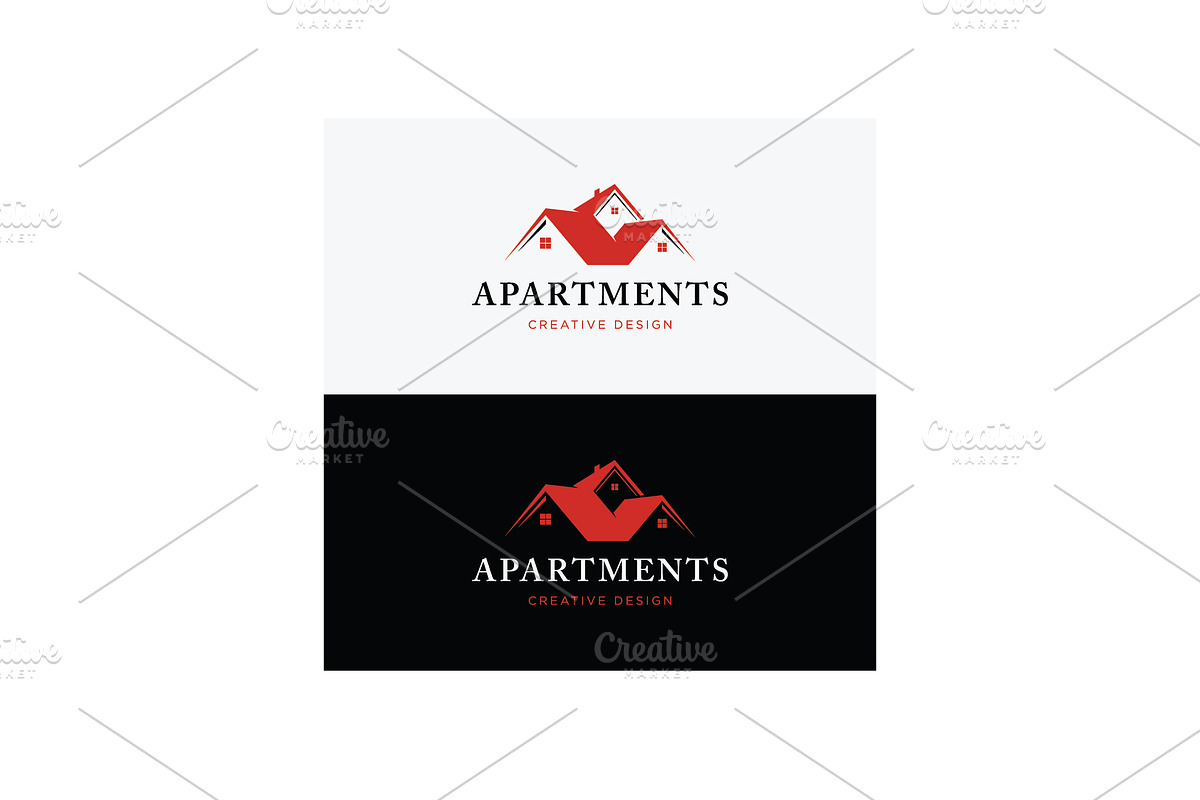 House building construction logo des, a Branding & Logo Template by LOGOCREATIVE