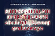 Redwinger, a Symbol Font by Ditatype (Thumbnail 9 of 10)