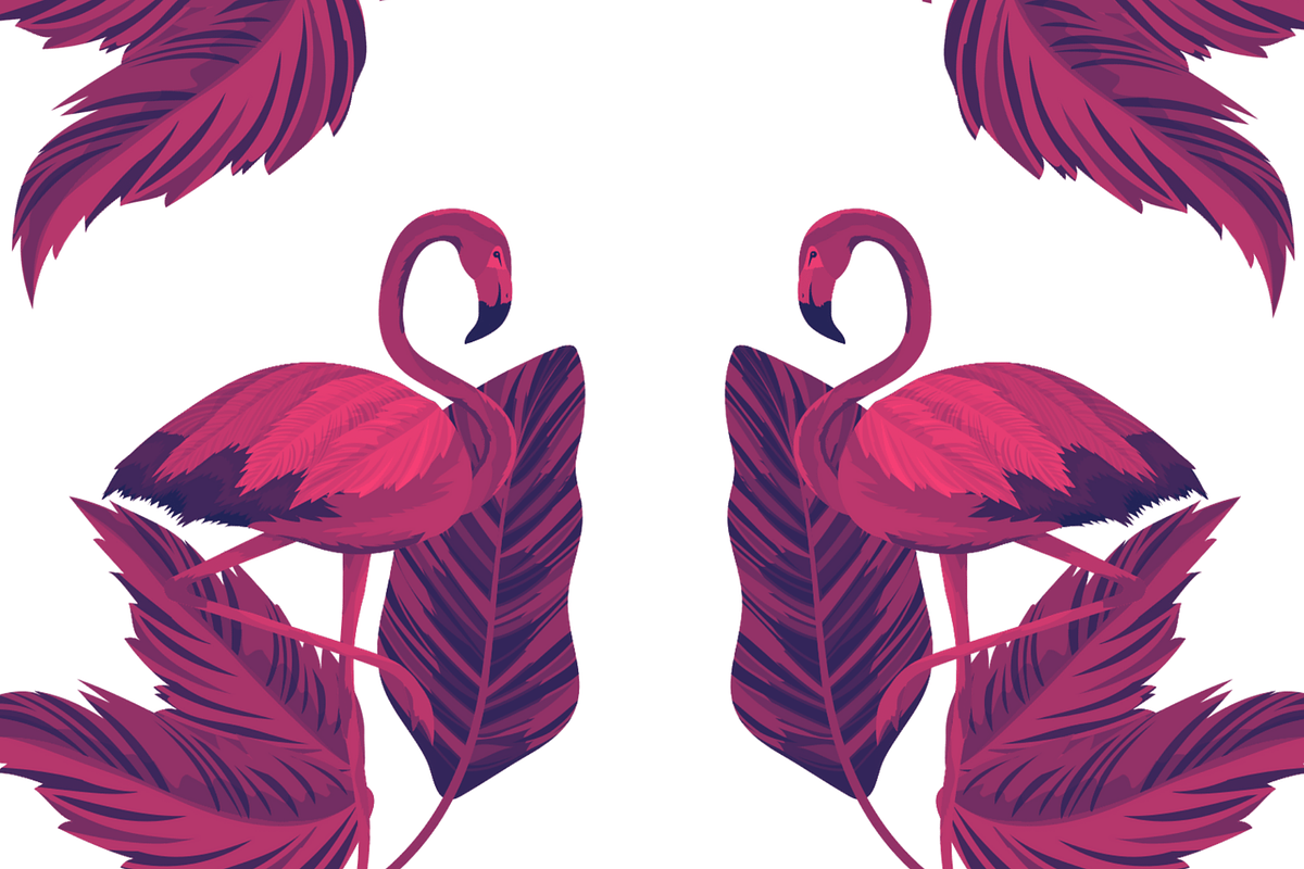 Flamingo Notebook Canva Template, a Design Template by Milladale (Photo 5 of 5)