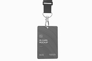 Hanging ID Card Mockup Template, a Product Mockup by graphypix (Thumbnail 4 of 4)
