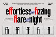 GC Dooze - Display Condensed Sans, a Sans Serif Font by Glyphonic (Thumbnail 8 of 15)