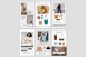 Fashion Social Stories - Canva