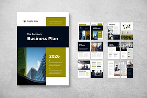 Green Company Profile Business Plan, a Brochure Template by UICreative