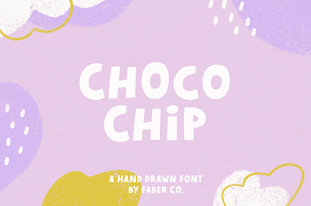 Choco Chip | Handwritten Font