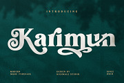 Karimun - Modern Serif Font, a Serif Font by Kulokale (Thumbnail 1 of 16)