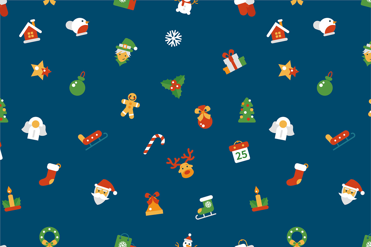 Christmas 25 Icons Set + Bonuses, an Outline Icon by Boyko Pictures (Photo 8 of 12)