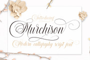 Murchison Script, a Script Font by Stripes Studio (Thumbnail 1 of 9)