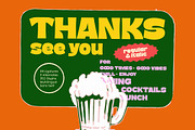 Atomic Beers Bold Sans Display Font, a Sans Serif Font by timelesstype.co (Thumbnail 15 of 15)