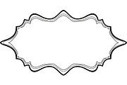 Wavy Scalloped Label Frame Bundle, an Illustration by musafir_fashion (Thumbnail 10 of 51)