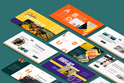 Portfolio Bundle Templates, a Presentation Template by deTheme (Thumbnail 2 of 13)