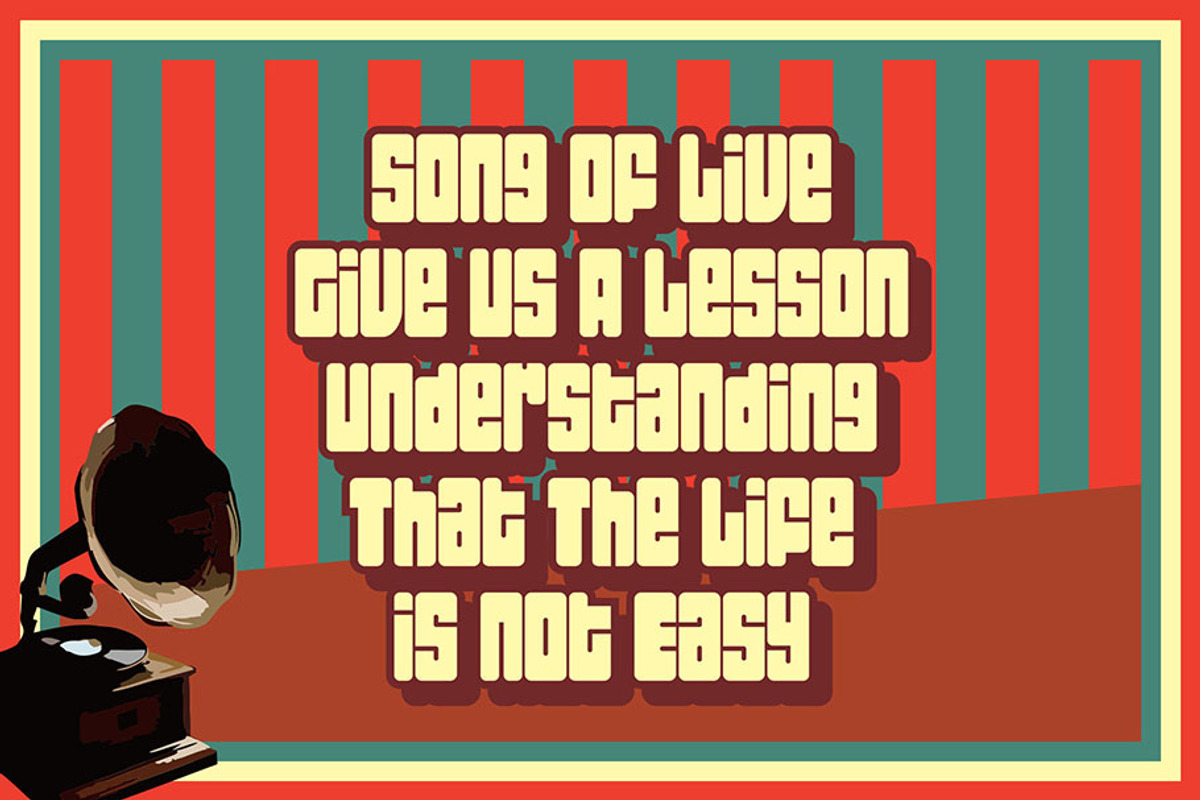 PAZTIME - A Bold Display Font, a Sans Serif Font by nIznaztype (Photo 6 of 14)