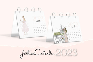 2023 Fashion Illustration Calendar