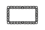 Chain Border Frame SVG Bundle, an Illustration by Designs_River (Thumbnail 14 of 31)