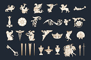 Hermitage Fonts and Illustrations, a Font by Heritage Type Co. (Thumbnail 14 of 15)