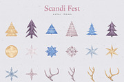 Scandi Fest collection, an Object Graphic by Gray Cat Graphics (Thumbnail 5 of 10)