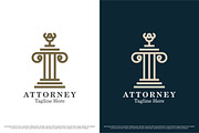 Attorney Justice Logo Template, a Branding & Logo Template by Morvana Crew (Thumbnail 2 of 2)