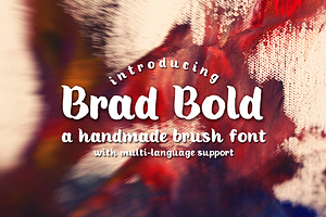 Brad Bold Typeface