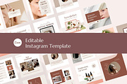 Skincare & Makeup Canva Template, a Social Media Template by Kawalan Studio (Thumbnail 5 of 10)