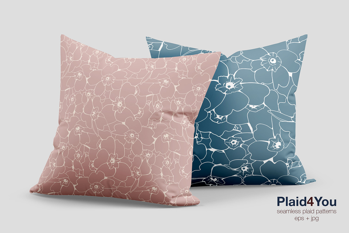 Floral Seamless Pattern Design, a Pattern Graphic by Plaid4You (Photo 6 of 16)