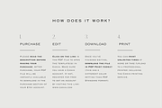 Chic Gift Certificate Template, a Card Template by LePosey Studio (Thumbnail 6 of 6)