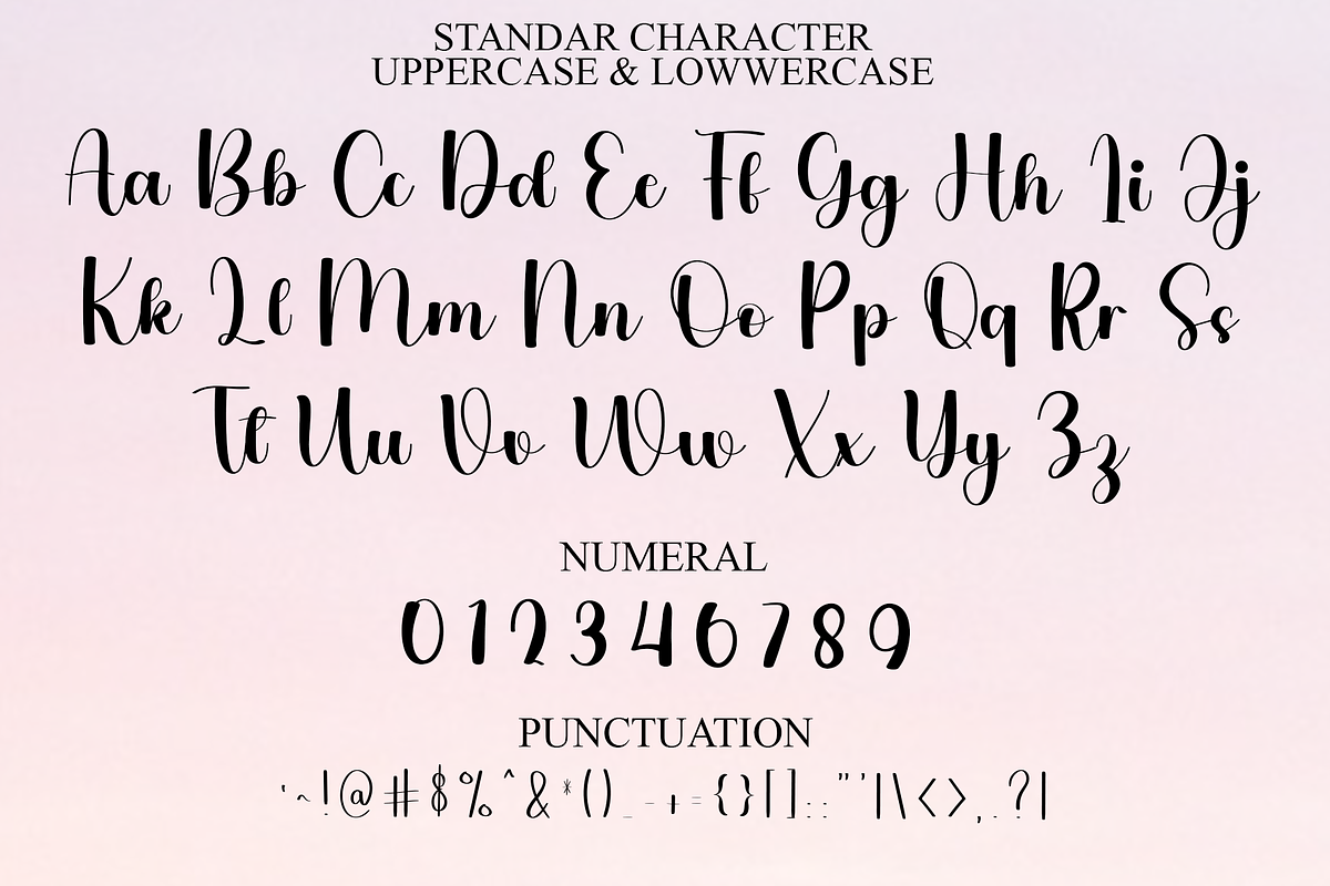 Benefit, a Handwritten Font by InermediaSTUDIO (Photo 4 of 8)