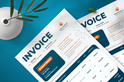 Blazy Modern Invoice, a Print Template by SquidPixey (Thumbnail 5 of 6)