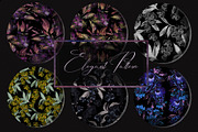 ELEGANT FLOWERS PATTERNS, a Pattern Graphic by Knopazyzy (Thumbnail 15 of 18)