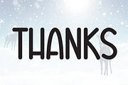 Winter Reindeer | Script Font, a Script Font by Scratchones (Thumbnail 8 of 8)