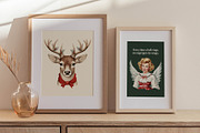 Vintage Christmas Graphics, an Object Graphic by GraphicsByKassy (Thumbnail 9 of 12)