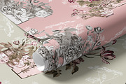 Tulip Hush Luxury Seamless Patterns, a Pattern Graphic by LEAFure (Thumbnail 3 of 10)