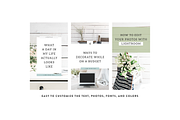 Magnolia Instagram Templates, a Social Media Template by Coded Creative (Thumbnail 2 of 5)