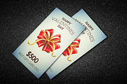 Valentines Day Gift Cards, a Card Template by graphicforest (Thumbnail 3 of 5)