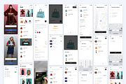 Ecommerce Mobile UI Kit, an iPhone Mockup by Martin Berbesson (Thumbnail 3 of 3)