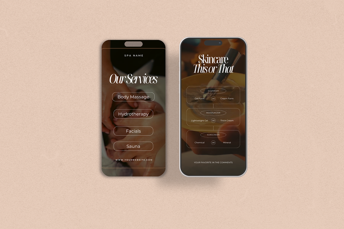 Aesthetic Skincare Instagram Reel, a Social Media Template by My Template Studio (Photo 12 of 14)