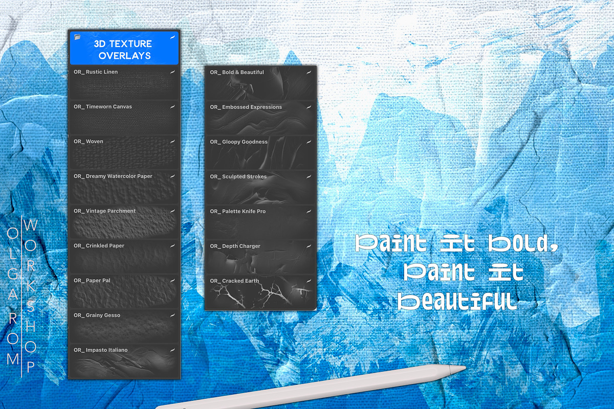Painterly Aesthetic Procreate Bundle, a Brush Add-On by OlgaRom (Photo 8 of 8)