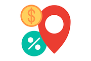 Placeholder Flat Icon, a Duotone Icon by Pexelpy (Thumbnail 2 of 2)