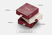 Sliding Jewelry Gift Box Mockup, a Packaging Mockup by Ram Studio LLC (Thumbnail 10 of 12)