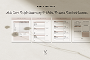 Skin Care Routine Planner Canva, a Presentation Template by HelloKarla (Thumbnail 2 of 6)