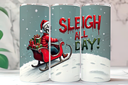 Sleigh All Day Skeleton Tumbler PNG, an Arts & Entertainment Photo by LamanAzalea (Thumbnail 1 of 2)