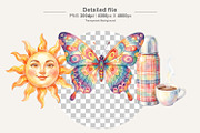 70s Groovy Spring Sublimation PNG, an Illustration by Artnoy (Thumbnail 4 of 8)
