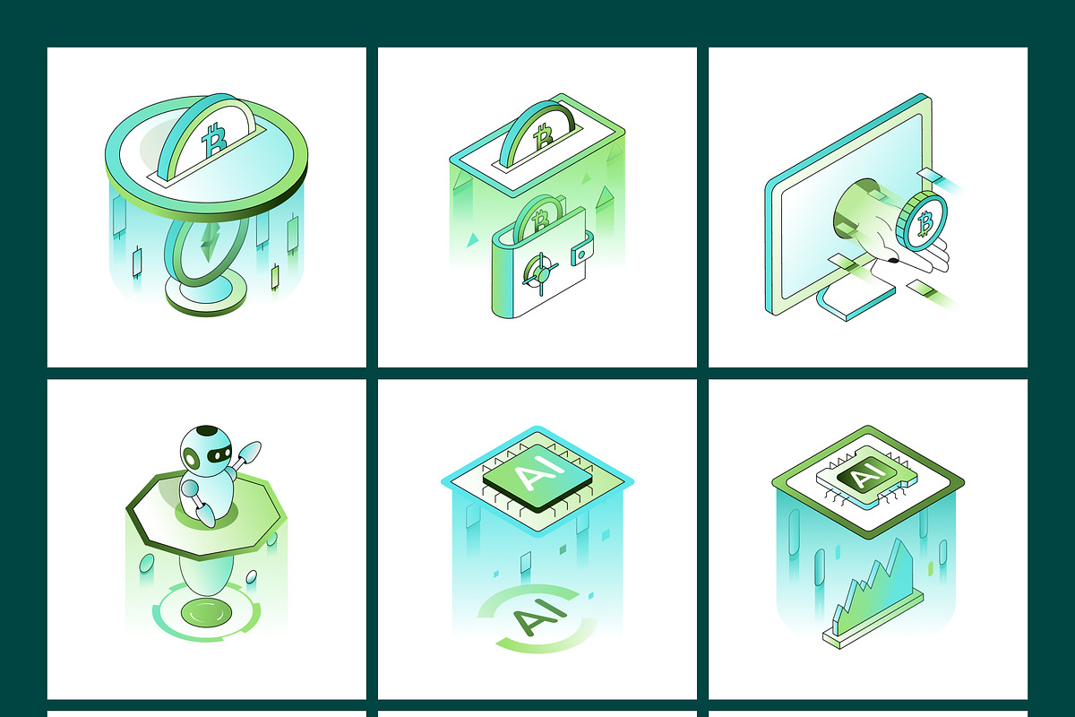 200 Future Tech and Innovation, a Technology Illustration by Prosymbols (Photo 13 of 16)