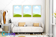 Canva Template | Frame Mockup, a Design Template by Mockup Shop (Thumbnail 1 of 2)