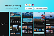 FlightFinder - Travel & Booking App, an App Template by trabaskriya (Thumbnail 1 of 5)