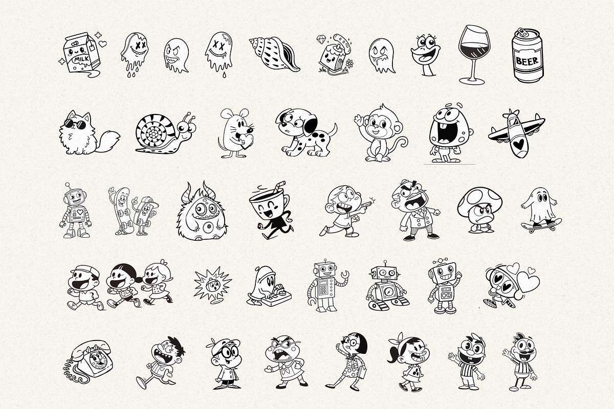 Modern Hand-Drawn Doodles, a Graphic by Helospace (Photo 7 of 10)