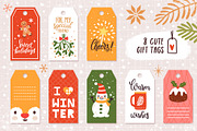 Sweet holidays. Christmas clipart, a Decorative Illustration by MagicForestory (Thumbnail 5 of 10)