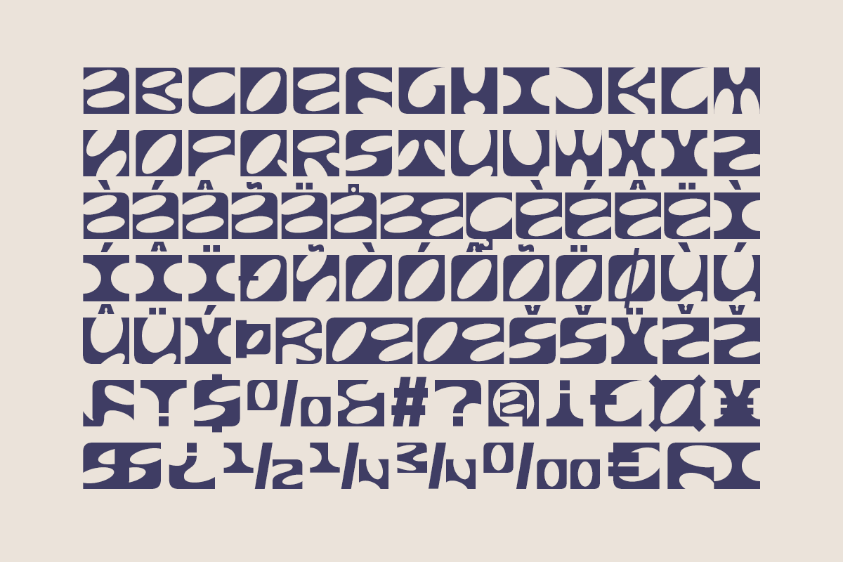 Crash Block - Artsy Display Font, a Sans Serif Font by Pandeka Studio (Photo 9 of 9)
