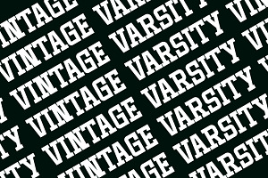 Vintage Varsity - Condensed Slab