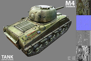 Sherman M4 Tank