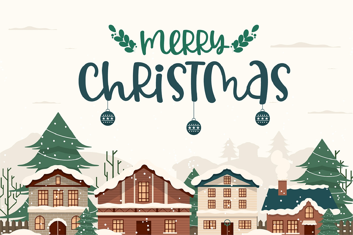 Christmas Memories-Handwritten font, a Handwritten Font by BitongType (Photo 7 of 10)